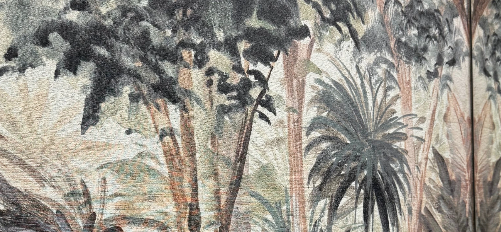 detailed of Textured Premium Wallpaper at Exhibition